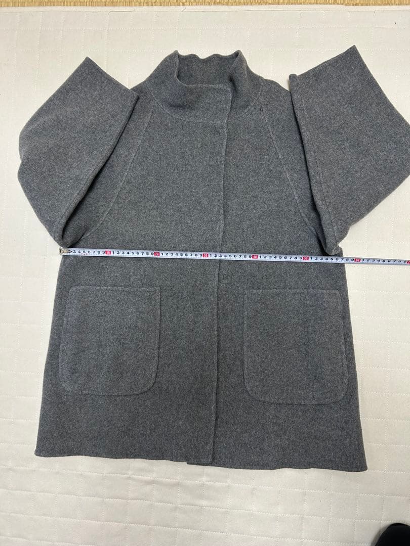 ウールグレーコート