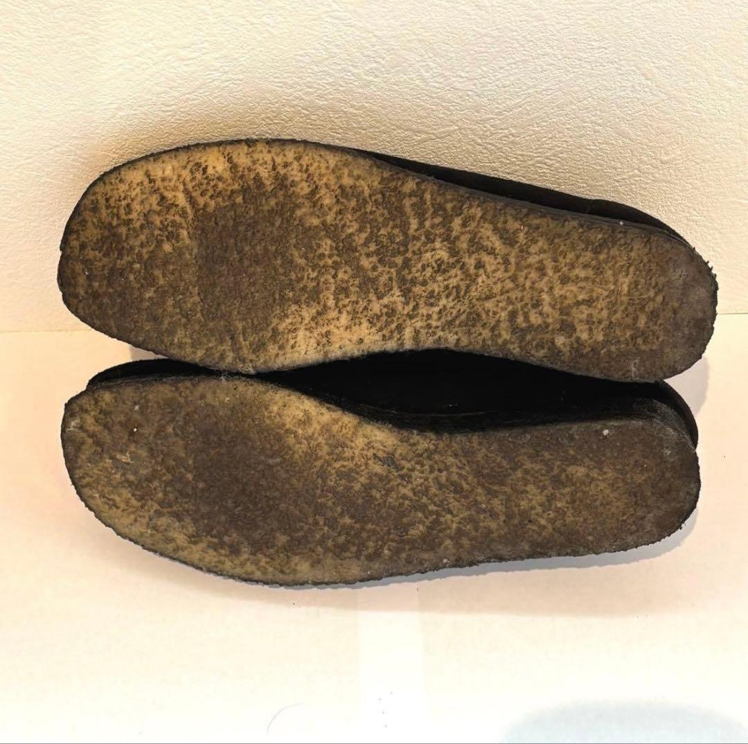 Clarks Wallabee ブラックスエード UK5 1/2(24cm)