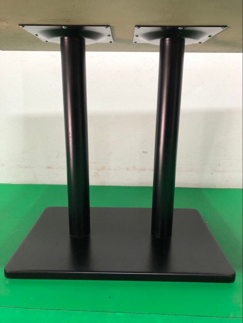 ☆地域限定送料無料☆木製テーブル 脚一体型③750×1100×730