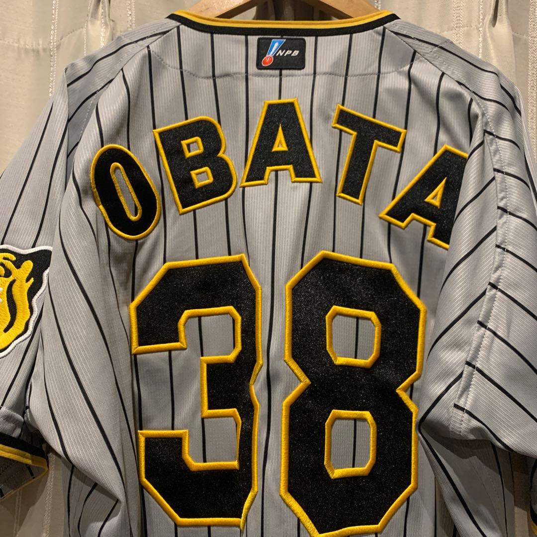 専用 ミズノプロ 阪神タイガース ビジターユニフォーム #38 小幡