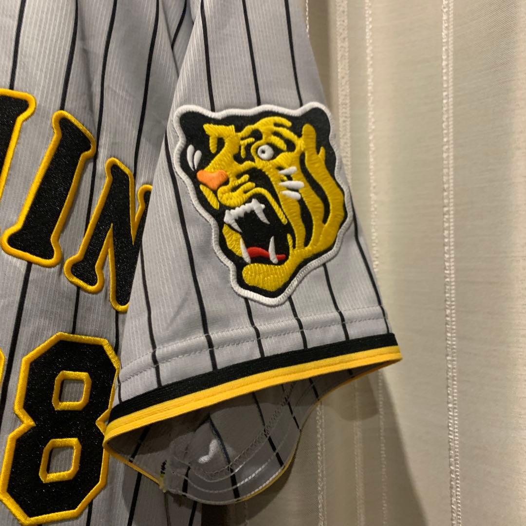 専用 ミズノプロ 阪神タイガース ビジターユニフォーム #38 小幡