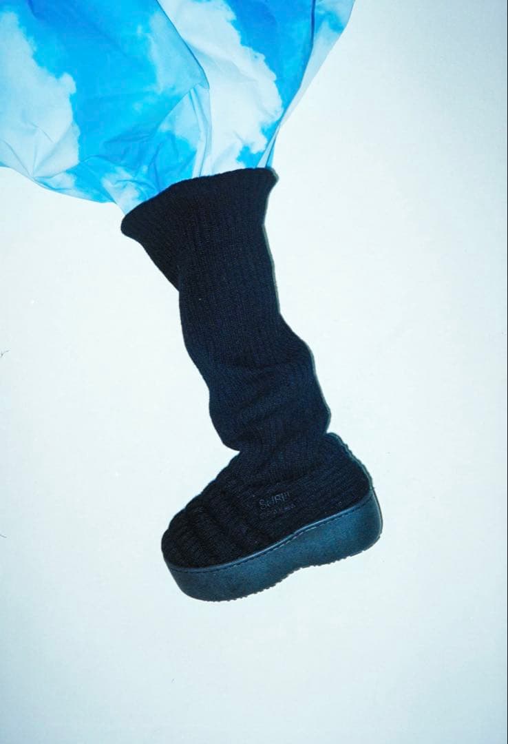 SUBU×ODAKHAコラボ　ルーズソックスブーツ　0サイズ