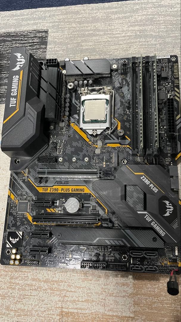 CPU Intel Core i9 9900K+TUF Z390-PLUS GAMING