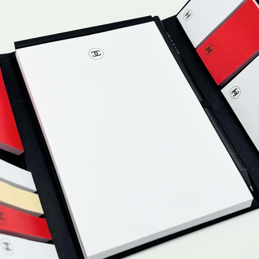 シャネル ラコレクション ステーショナリーセット ノベルティ 付箋 メモ