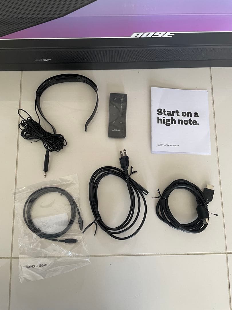 ＊【超美品】Bose Smart Ultra Soundbar BLACK＊