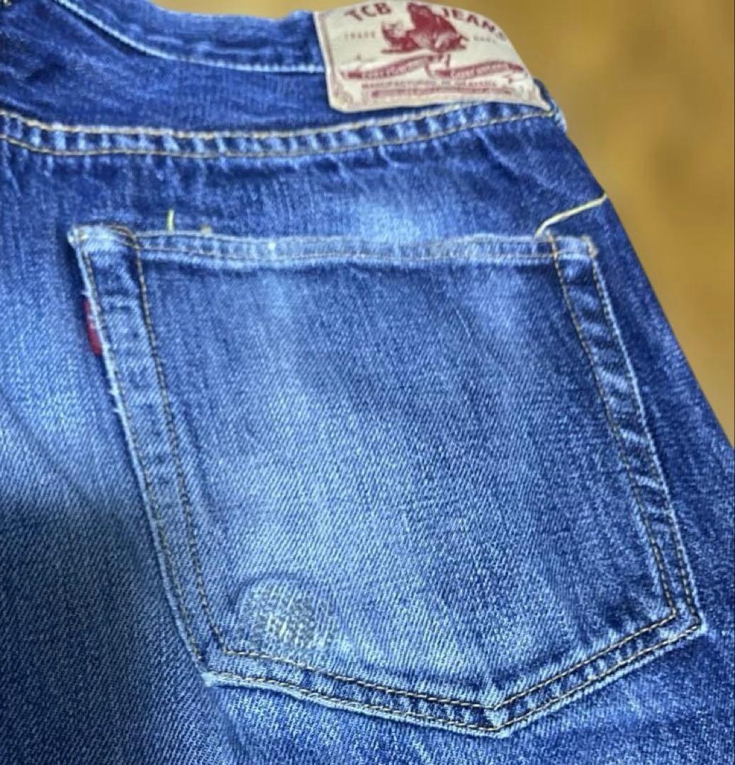 TCB JEANS 50's W34 TCBジーンズ