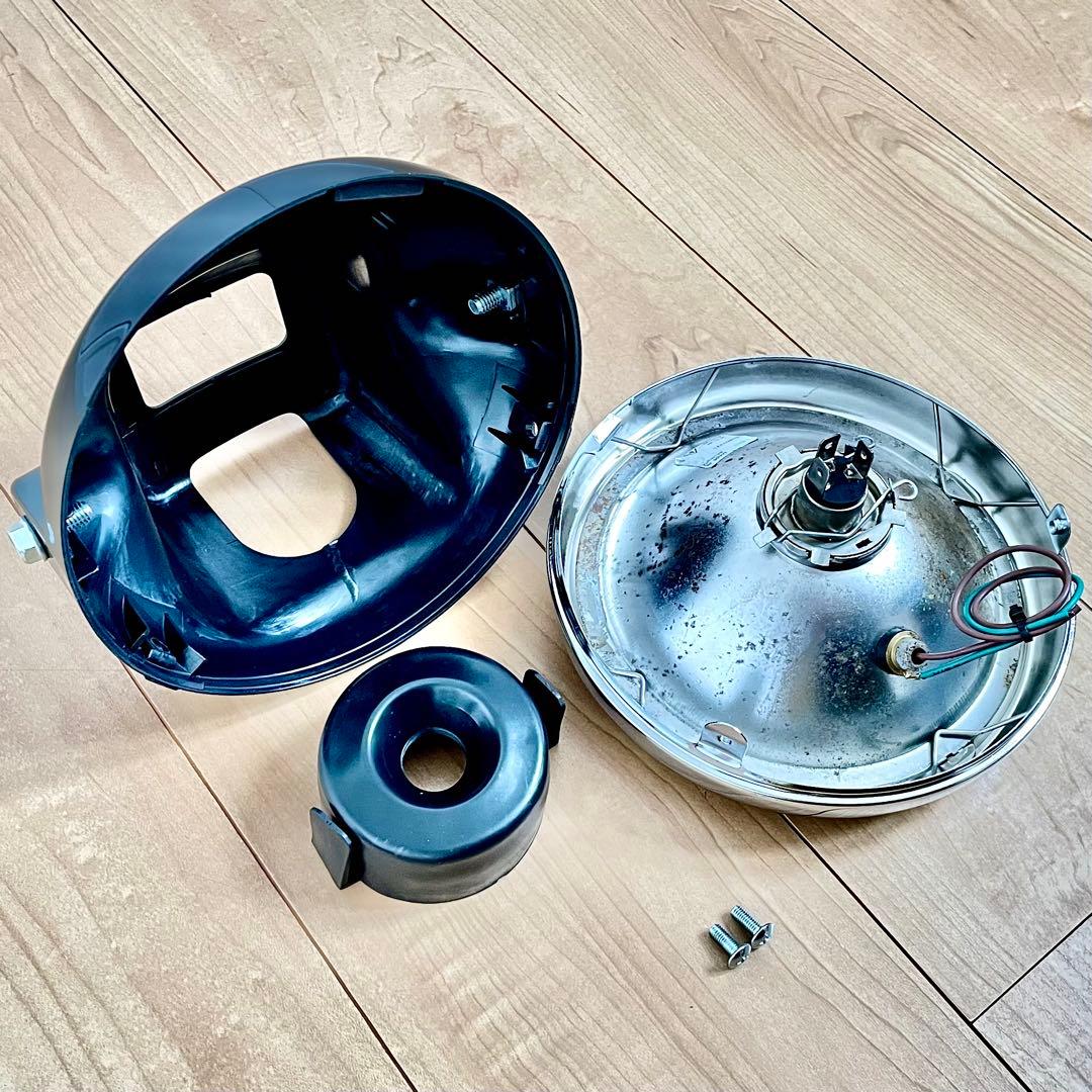 当時物 CIBIE シビエ 凹み ヘッドライト CB400F ホーク マーシャル