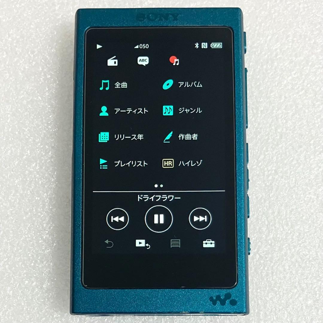 【バッテリ良好】　ソニー　ウォークマン　NW-A25 32GB ビリジアンブルー