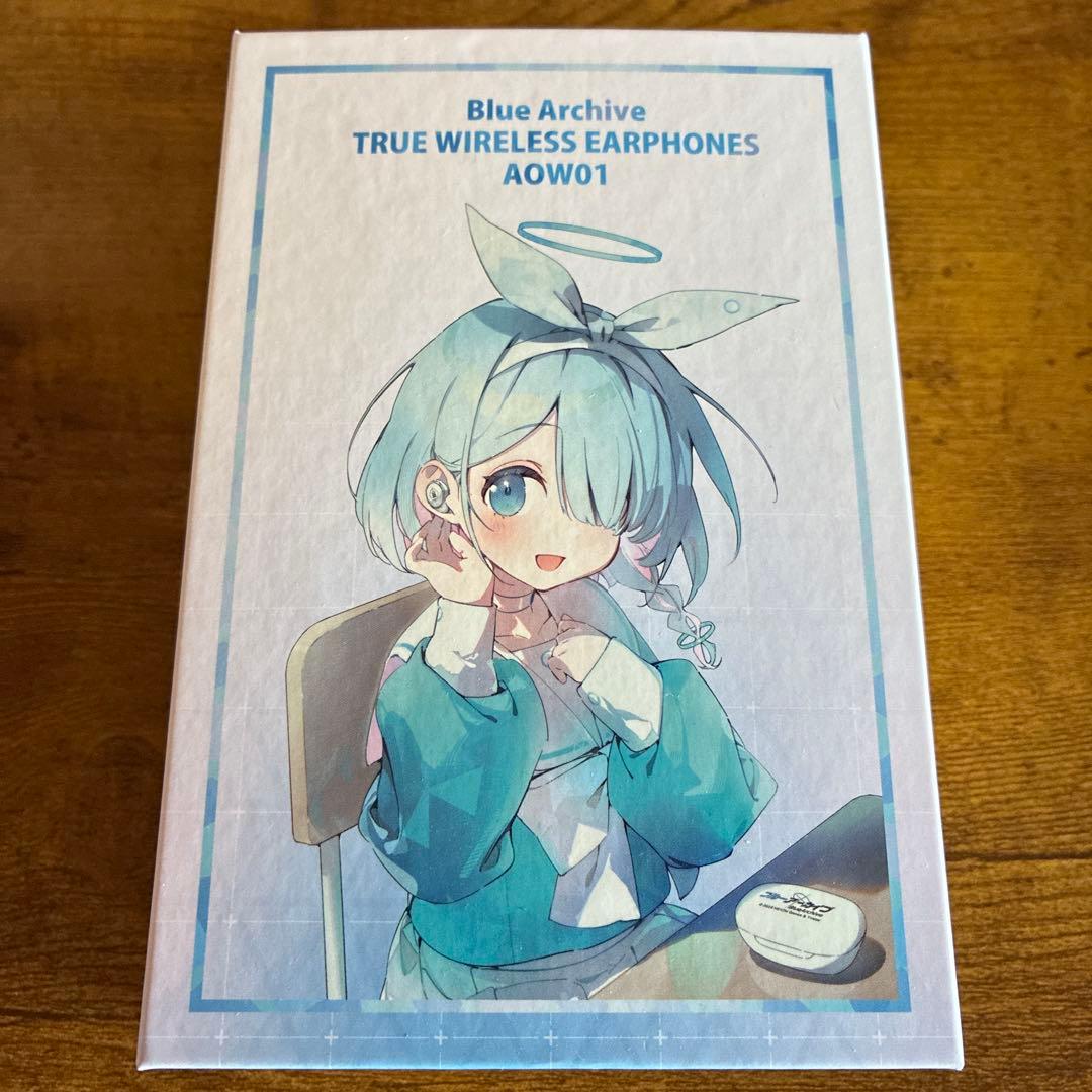 ONKYO×ブルーアーカイブ AOW01 ワイヤレスイヤホン アロナ　ケース付き