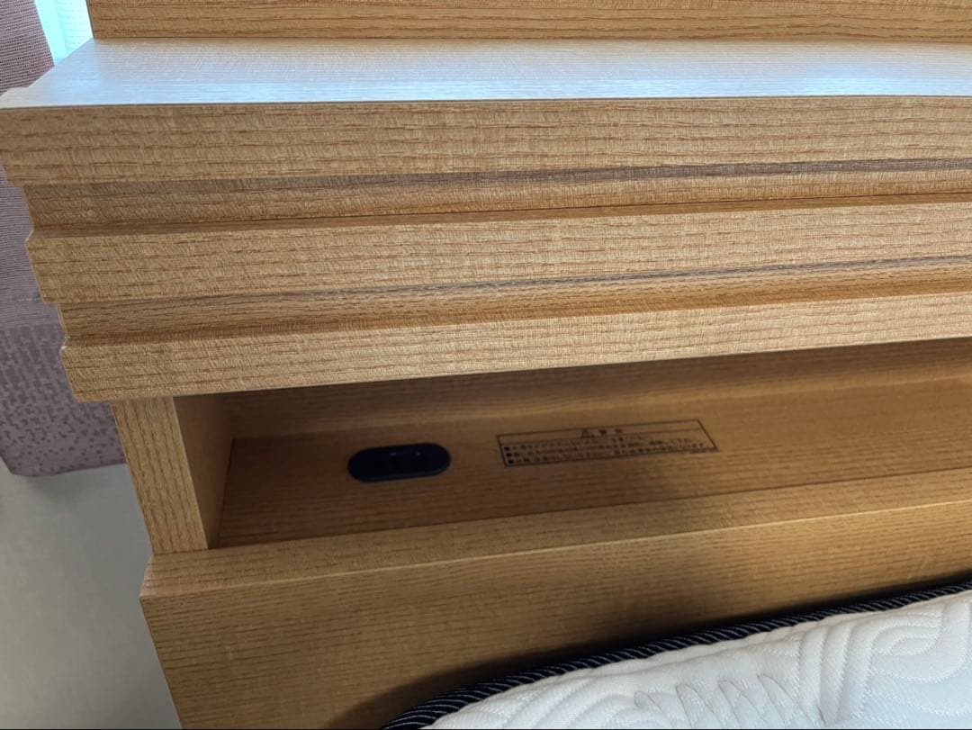 夏セール！美品セミダブル高級ベッドセット★ Sealy シーリー&フランスベッド