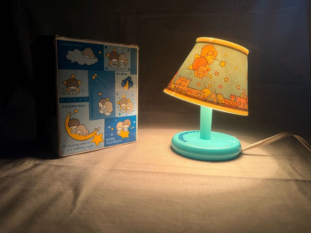 1967年 サンリオ リトルツインスターズ キキララ ルームライト ランプ
