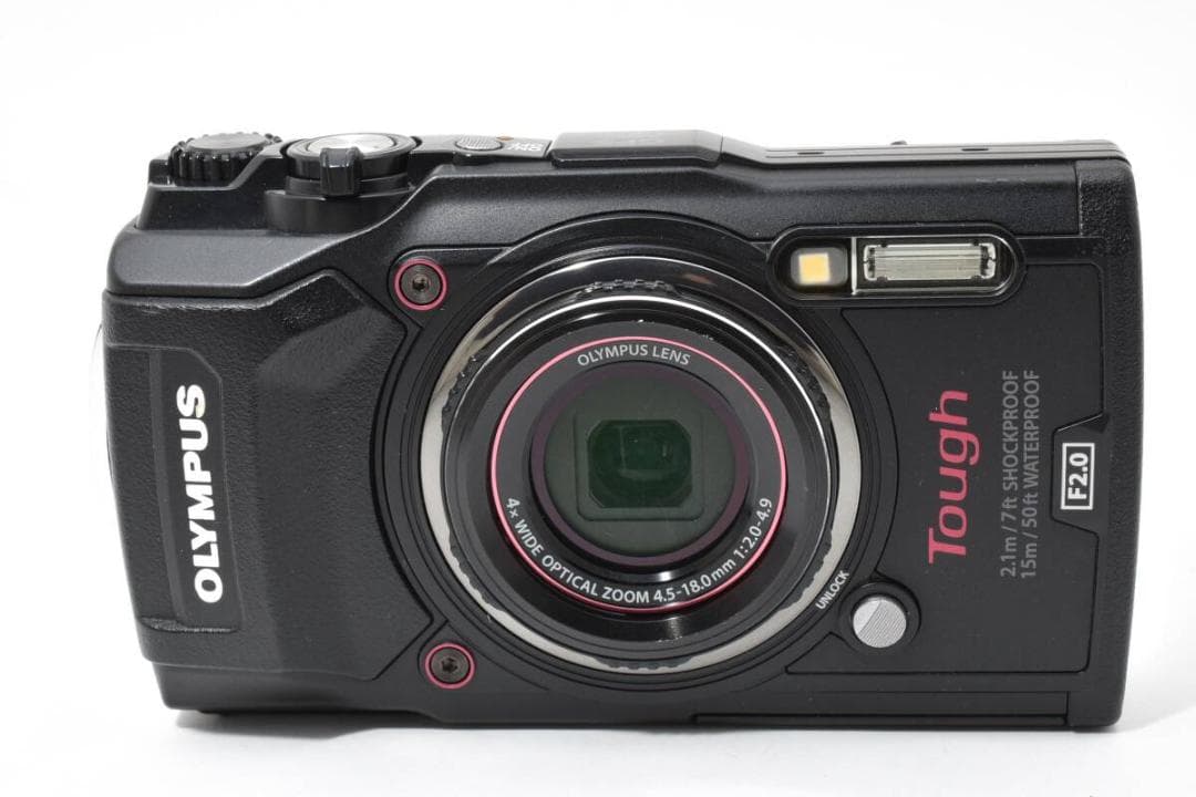 OLYMPUS Tough TG-5 黒 ブラック 充電器 コンデジ #1627