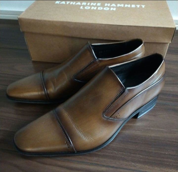 【美品】KATHARINE HAMNETT キャサリンハムネット 25cm