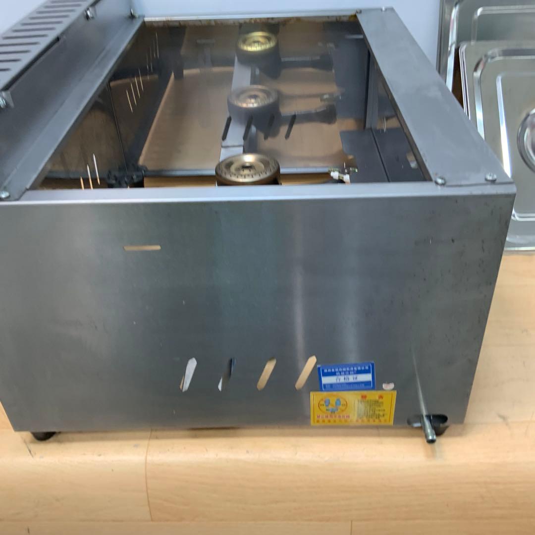 【LPガス用】　2口卓上フライヤー