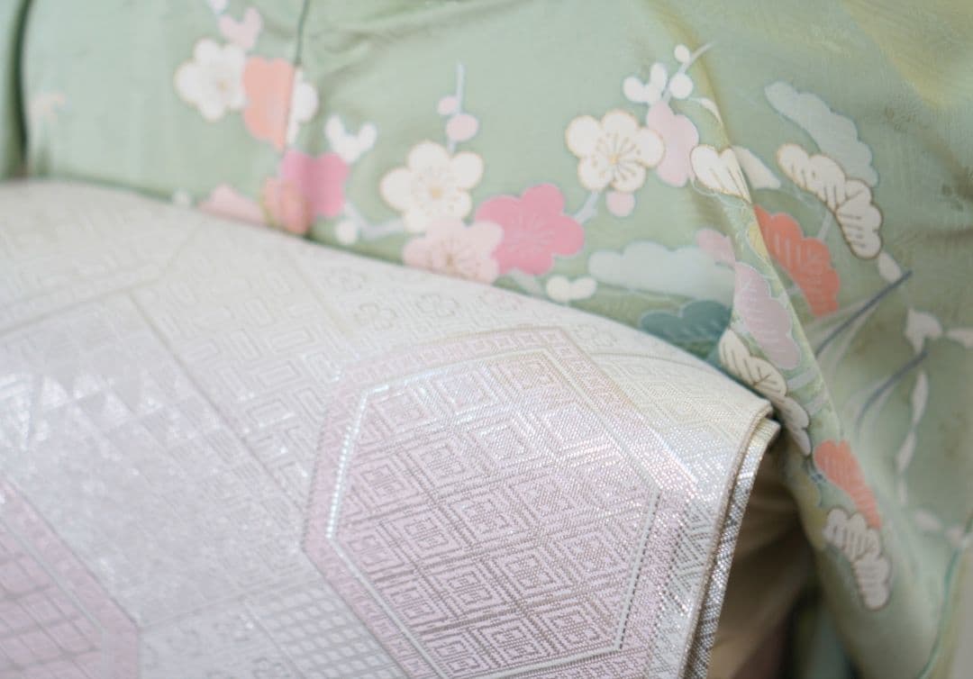 訪問着 4点フルセット 715D 正絹　入学式　結婚式　七五三　お宮参り