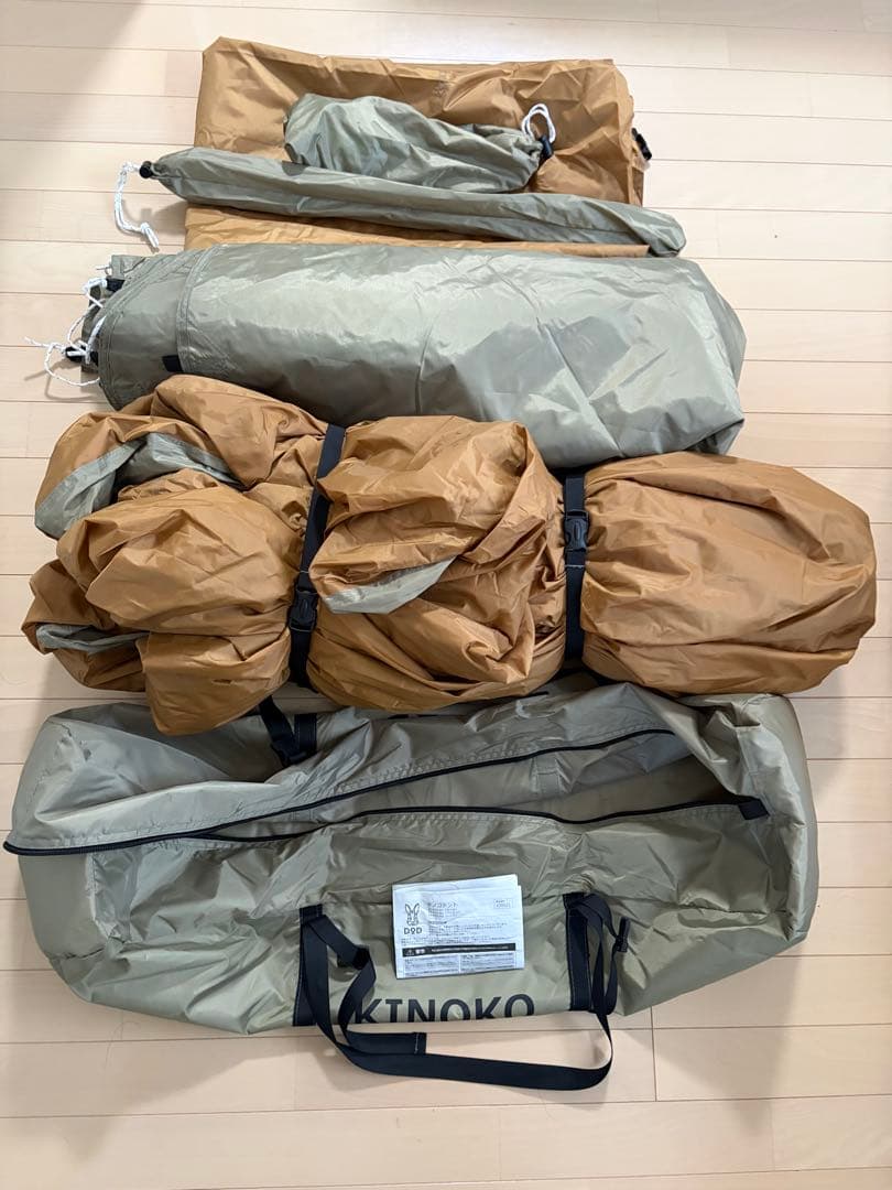 【Bオヤジ】DODキノコテント　カーキT4-610-KH