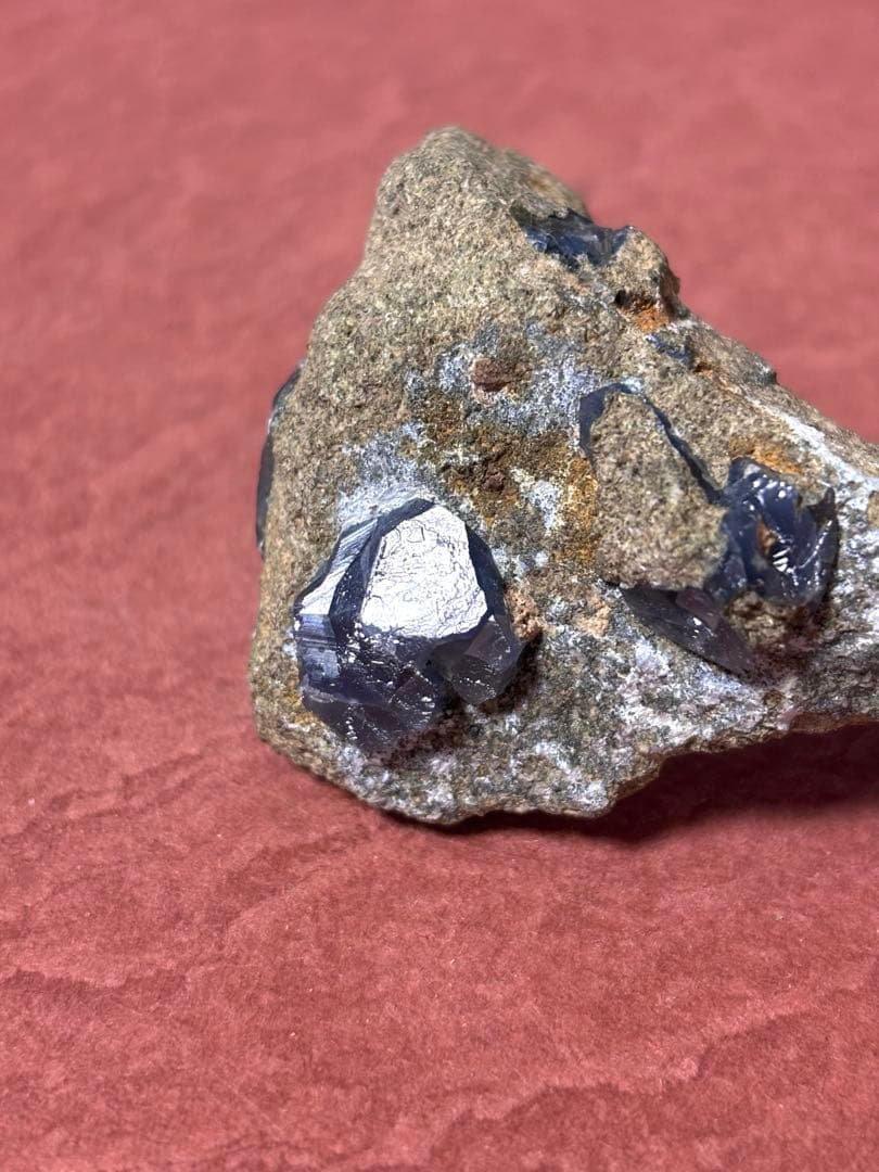 【超希少】天然ブルークォーツ(スペイン・マラガ産) 青水晶 鉱物標本 原石