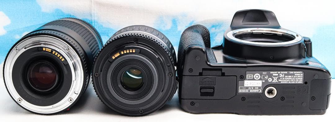 Canon kiss x2⭐️スマホに転送⭐️届いてすぐに使える⭐️ダブルレンズ