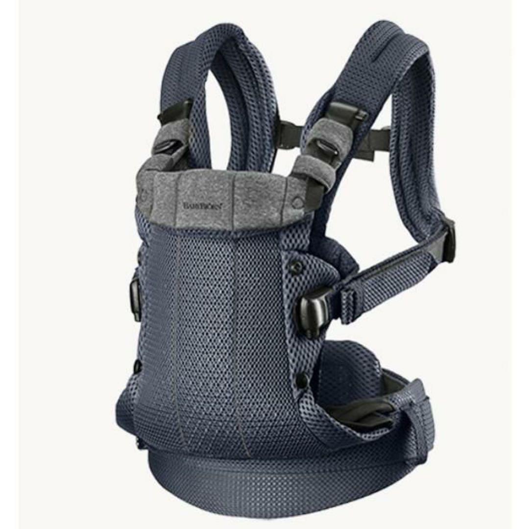 美品 ベビービョルン HARMONY 抱っこ紐 ベビーキャリア アンスラサイト