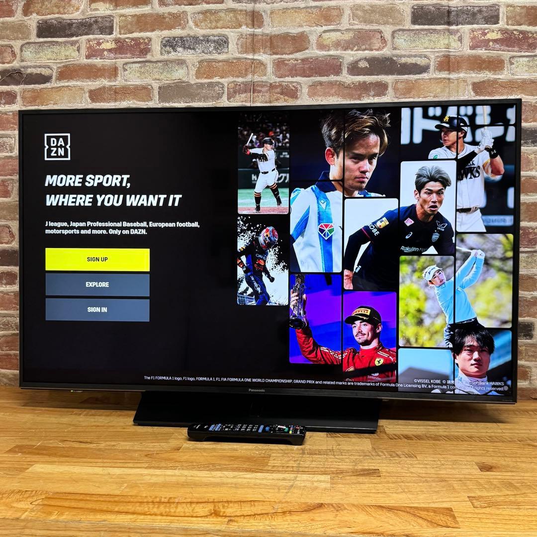 パナソニック 49V型 4K 液晶テレビ スマートビエラ TH-49HX850