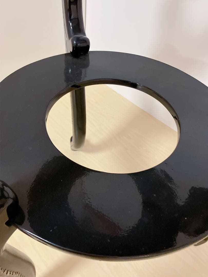 アンティーク調　飾り棚　花台　猫脚　螺鈿細工　サイドテーブル