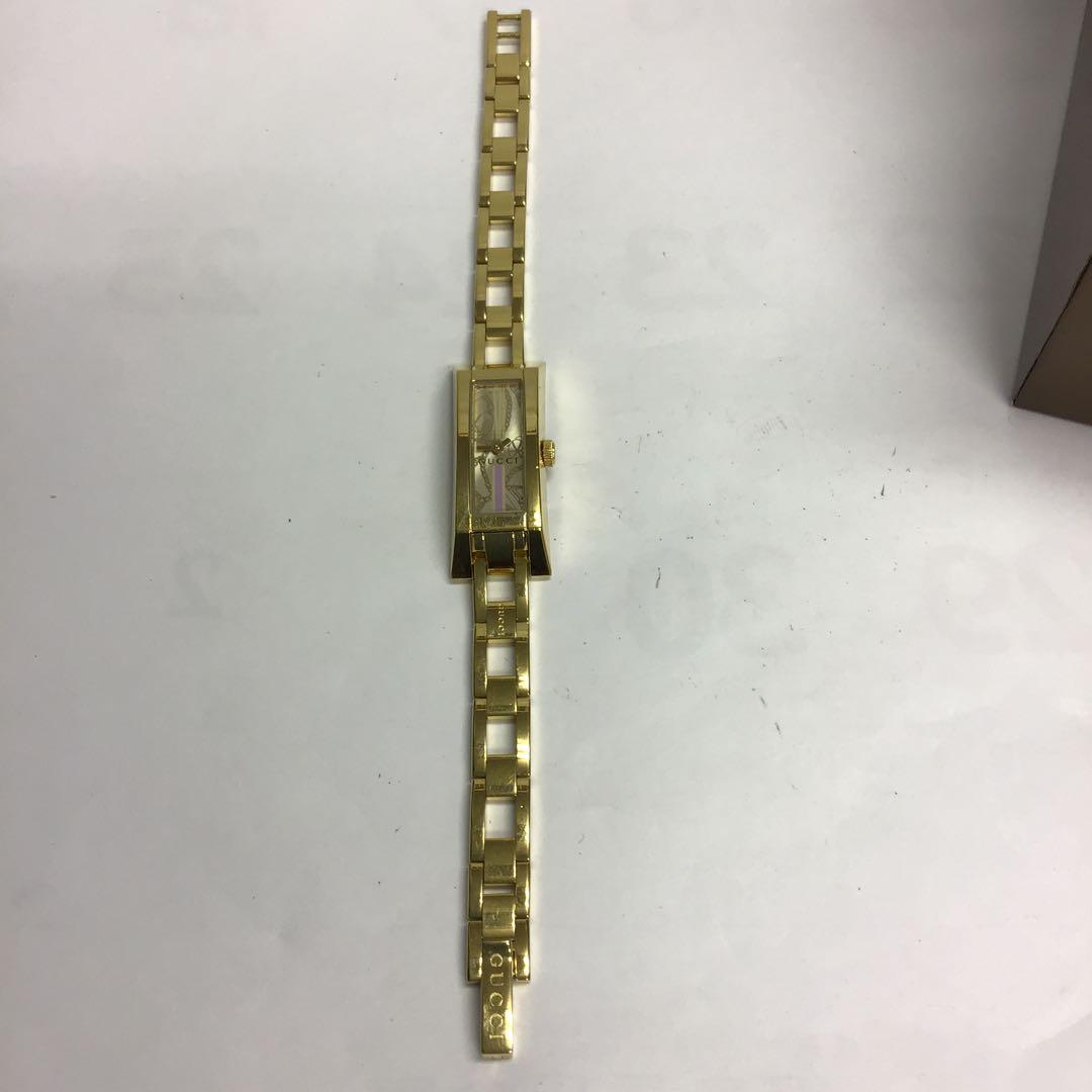 ❣️GUCCI グッチ❣️110レディースウォッチ ゴールド クォーツ　スイス製