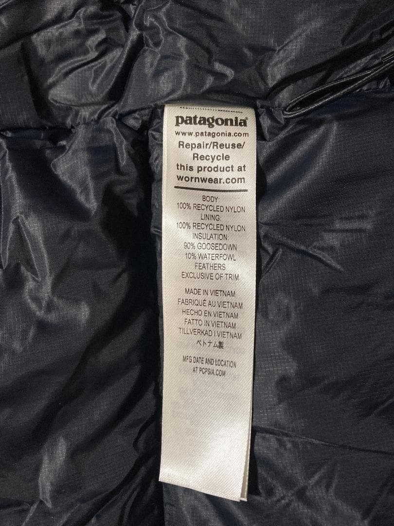 新品 2026 フィッツロイ XS 黒 パタゴニア ダウンジャケット