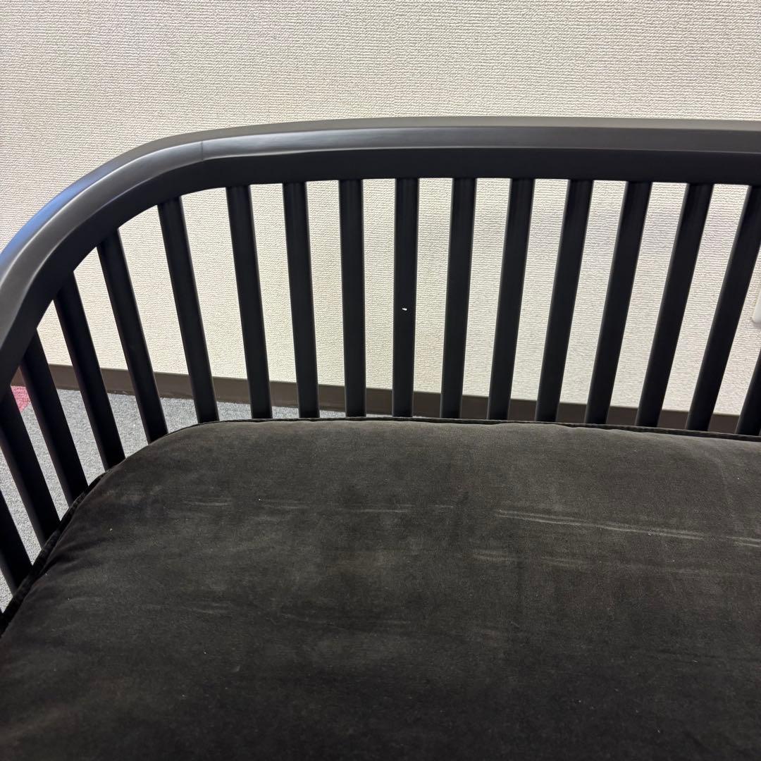 【女性オーナー】GART ガルト　ダークグレー 1人掛けソファ