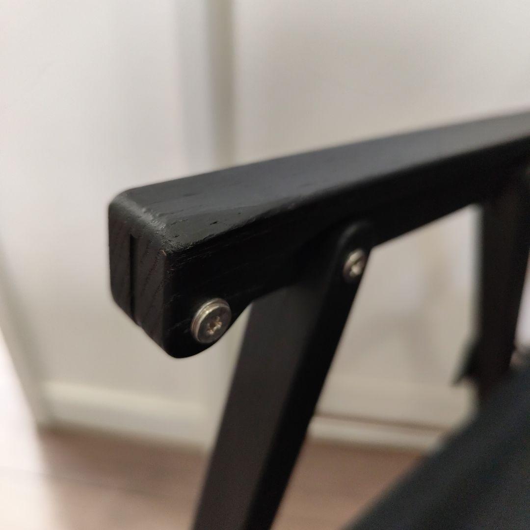 【値下げ】kimicamp クラシックチェア　オールブラック