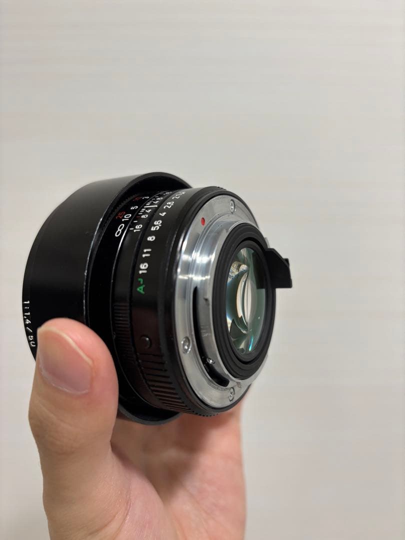 レンズ(単焦点) carl zeiss planar 50mm f1.4 zk