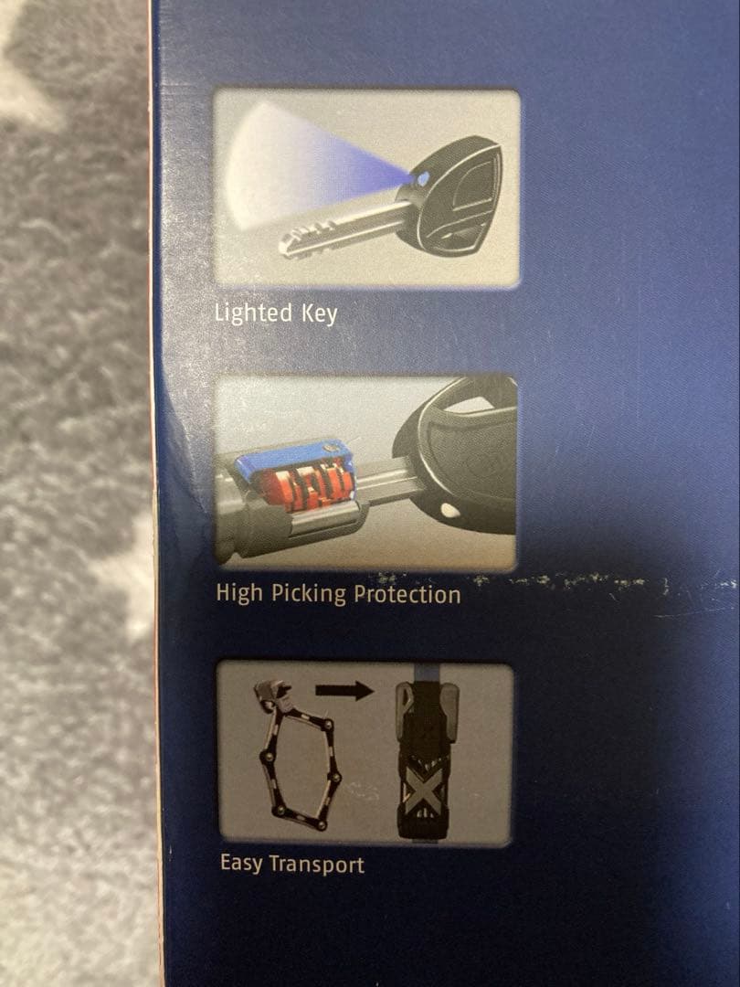 （新品）ABUS BORDO GRANIT X Plus 6500 自転車ロック