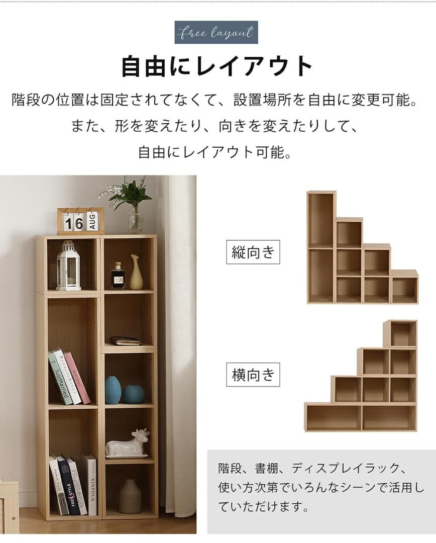 システムベッド　大容量収納・ デスク・本棚付き大人 一人暮らし　WHITE