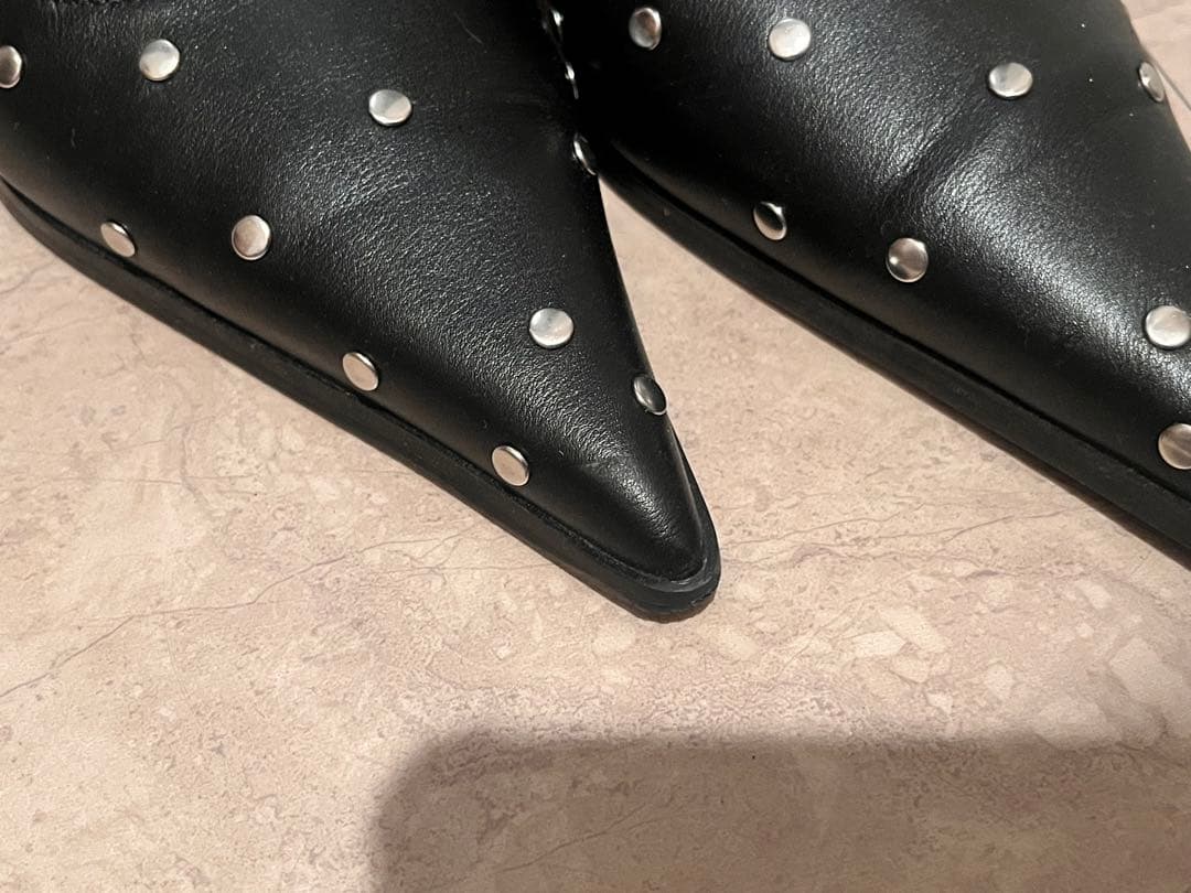 maison special スタッズ ミュール