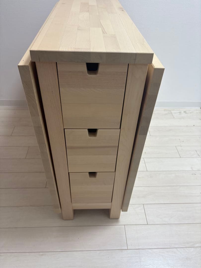 【美品】イケア IKEA NORDEN ノールデン ゲートレッグテーブル