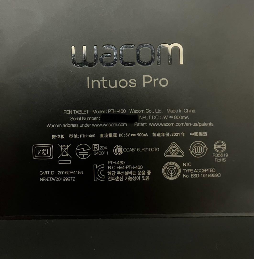 Wacom Intuos Pro ペンタブレット 本体　S