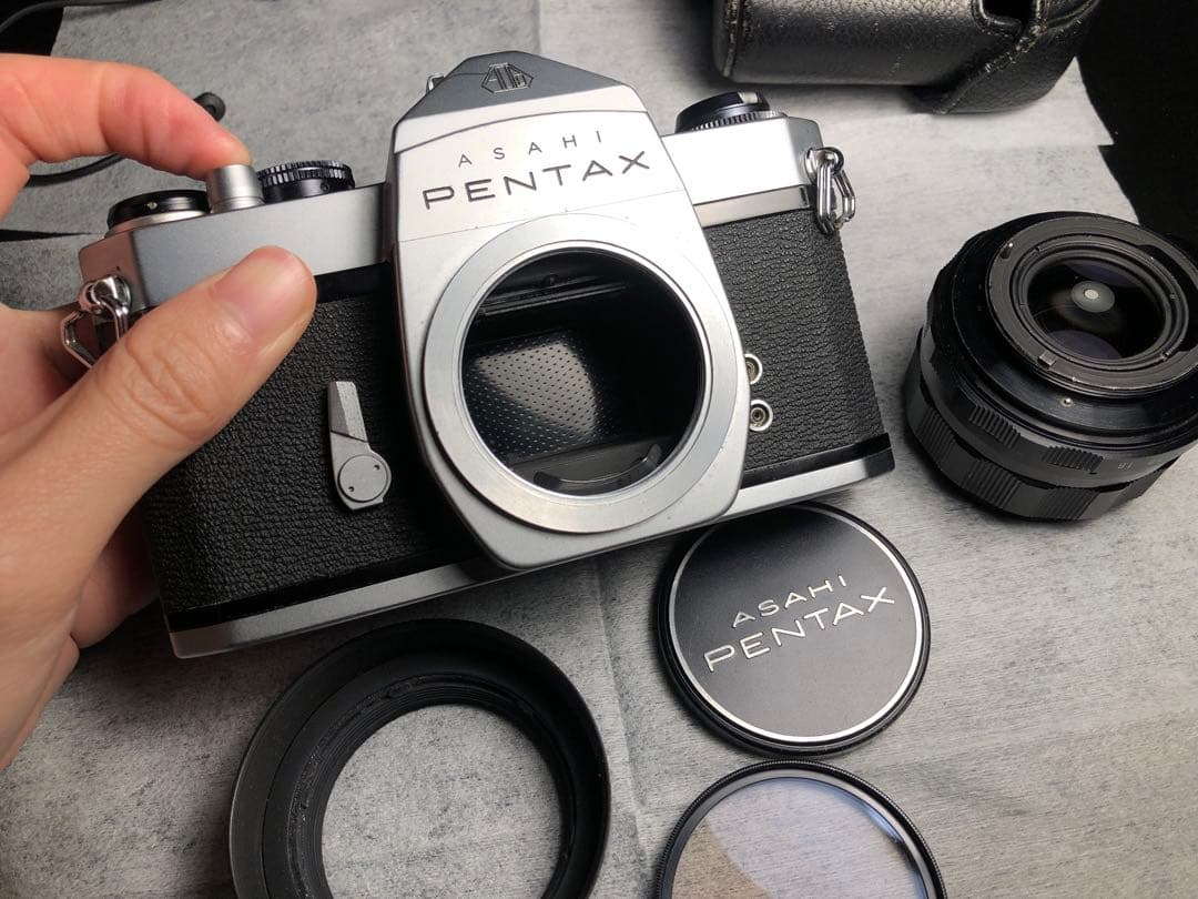 分解整備済 ASAHI PENTAX SLメーターなしSPフィルムカメラ 実用品