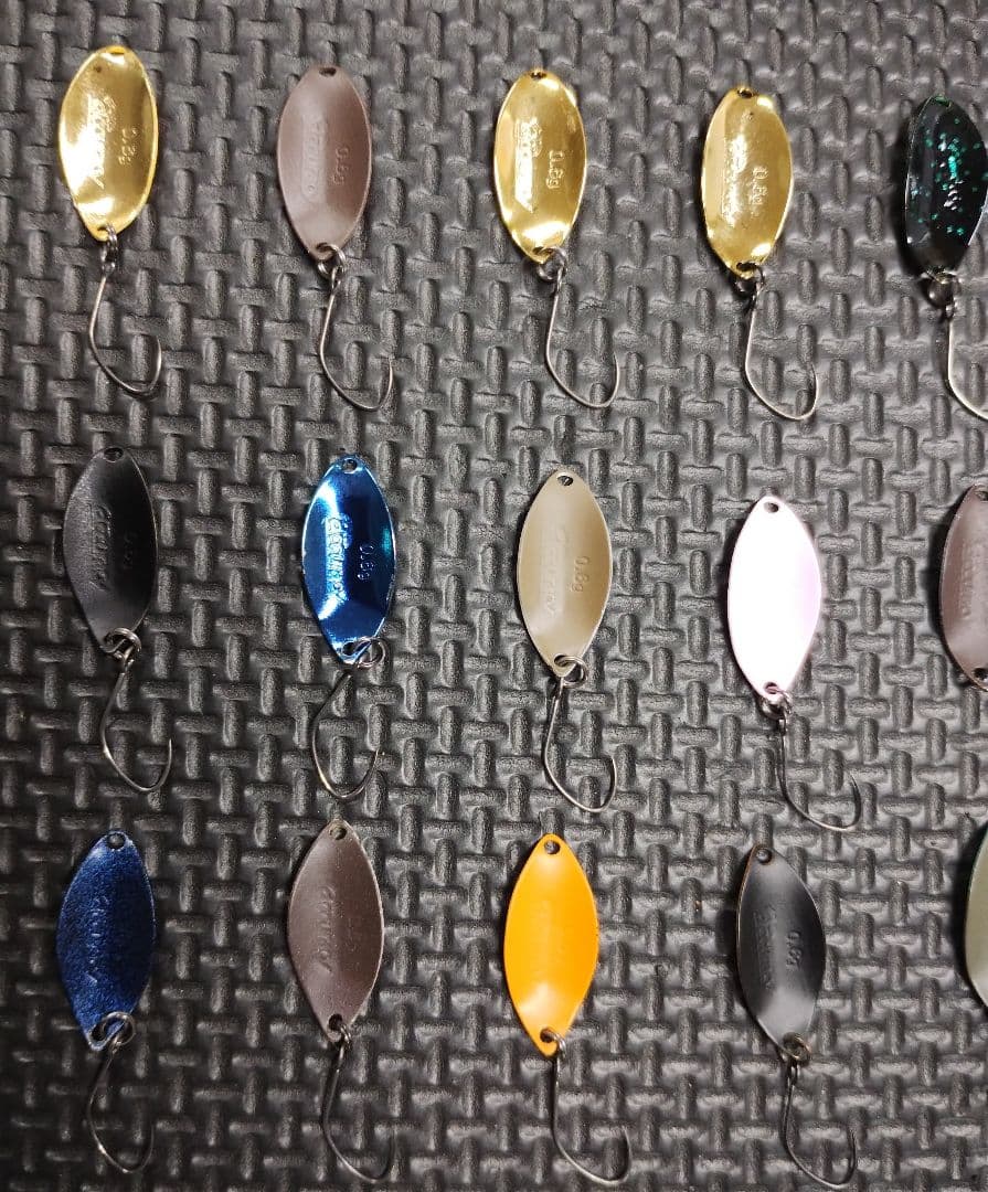 ナブラヤ アキュラシー０.３ｇ０.６ｇ０.７５ｇスプーン合計４３個セット