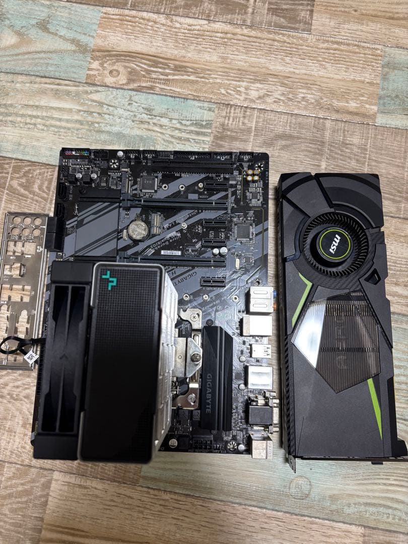 NVIDIA GeForce RTX 2070 + マザーボード一式セット