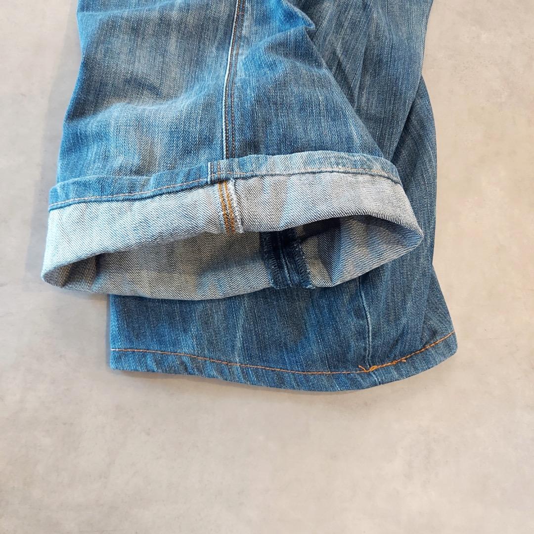 リーバイス エンジニアード ジーンズ W36 00s 青 古着 立体 18586