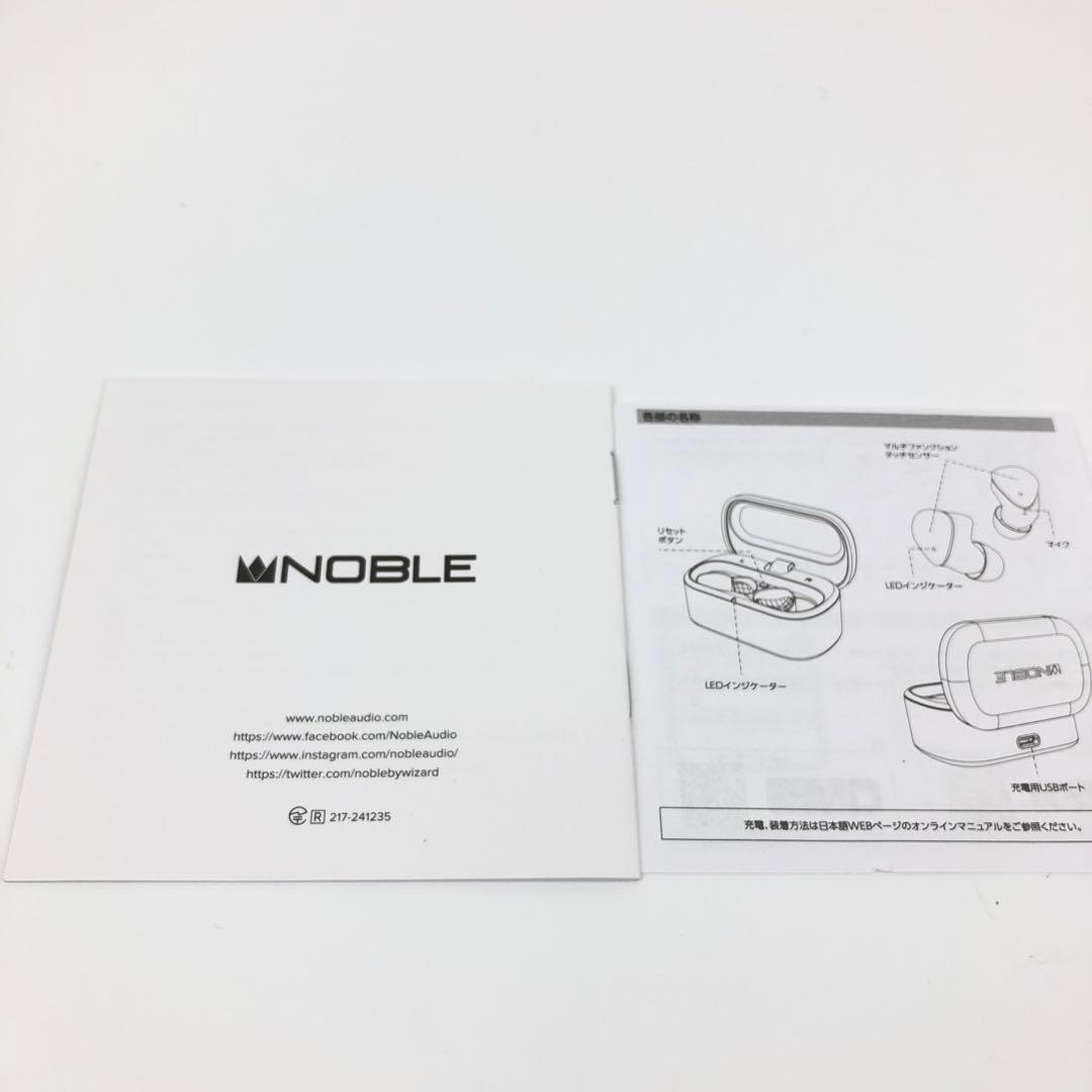 未使用 Noble Audio FoKus TRIUMPH ワイヤレスイヤフォン