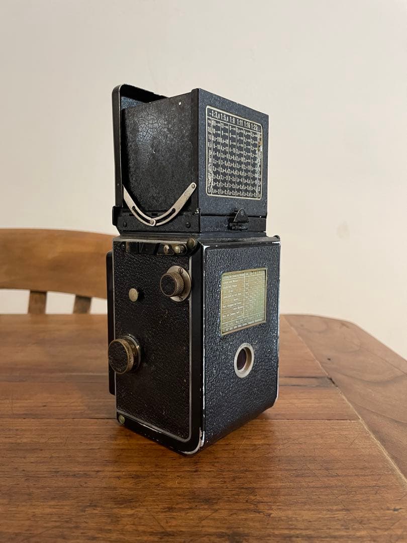 ジャンク　Rolleiflex 二眼レフカメラ コンパーシャッター