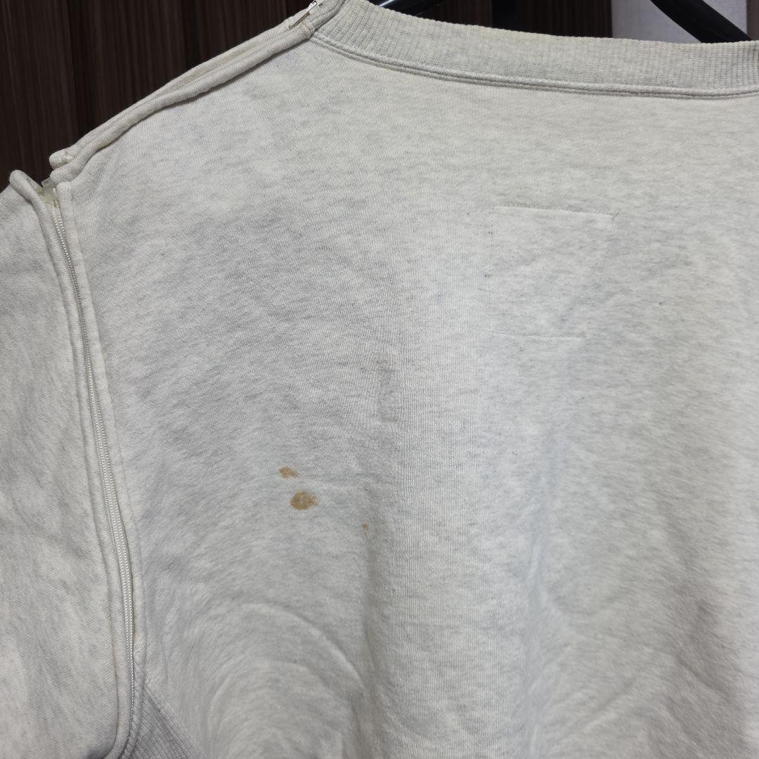 アンダーカバー　RADICAL プリント スウェットライトグレー