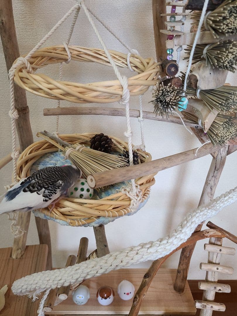 ⑧Mオーダー　バードアスレチック　流木　ハンドメイド