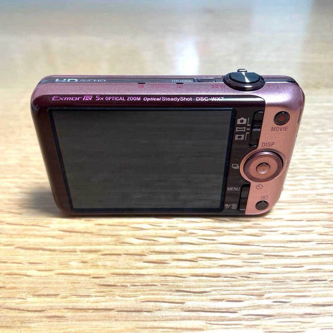 SONY Cyber-shot DSC-WX7 デジカメ ピンク