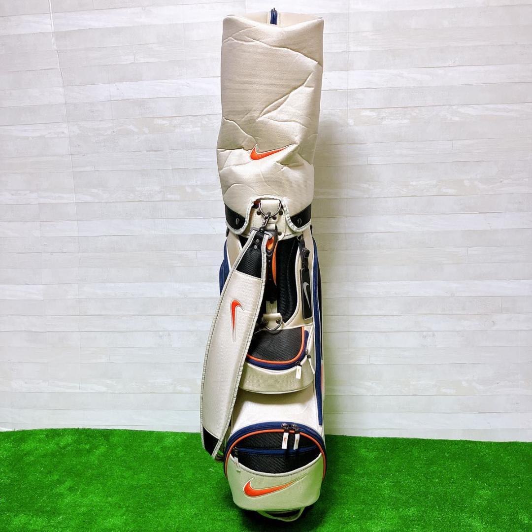 【極美品】NIKE キャディバッグ 8.5型 47インチ 4分割 ゴルフ 美品