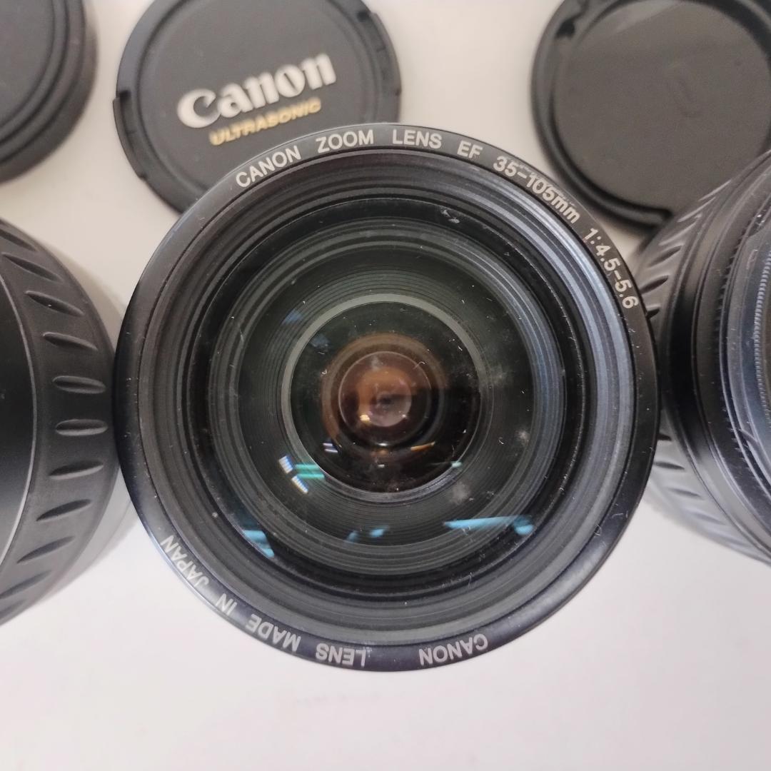 Canon EOS Kiss Digital N レンズ5本付き メディアなし