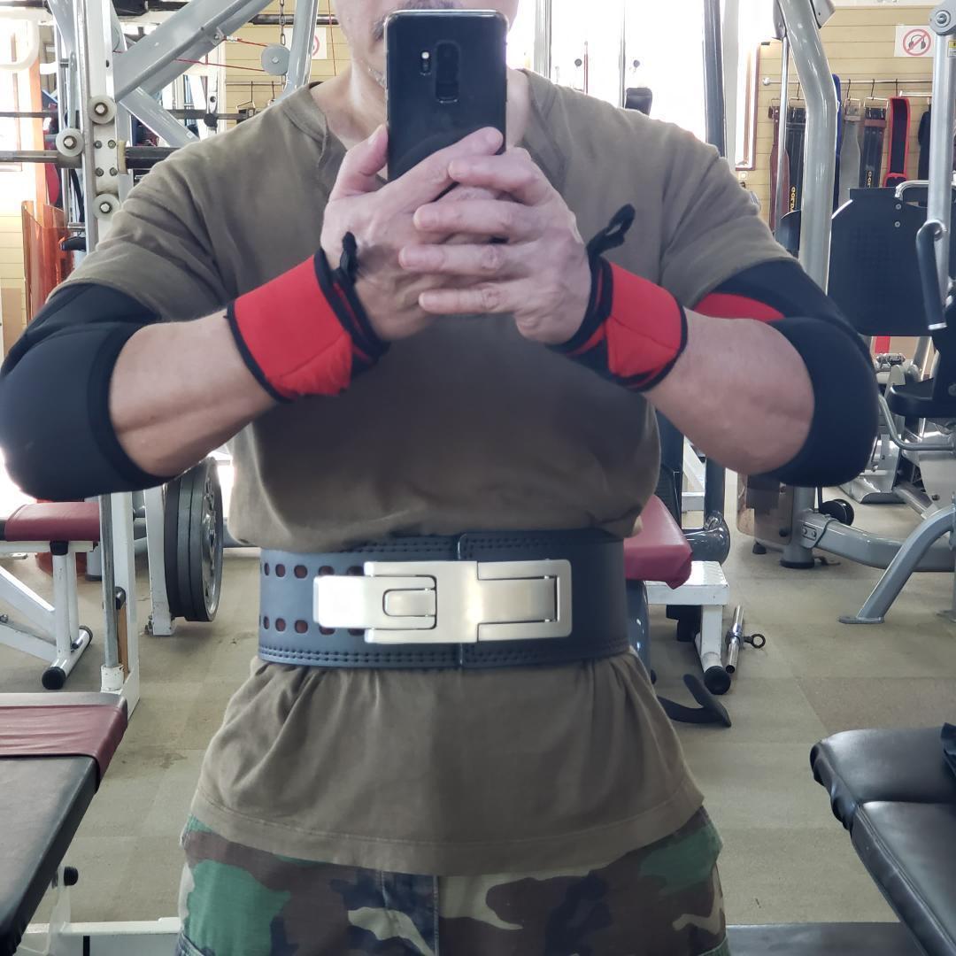 レバーアクションベルト　パワーベルト　可変式13ｍｍ　Lサイズ