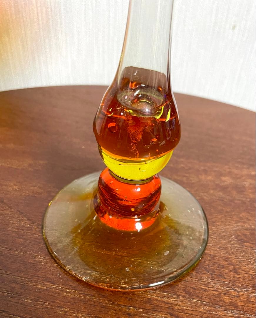 アンティーク ウランガラス 花瓶 フラワーベース 花器 花入れ 一輪挿し 置物