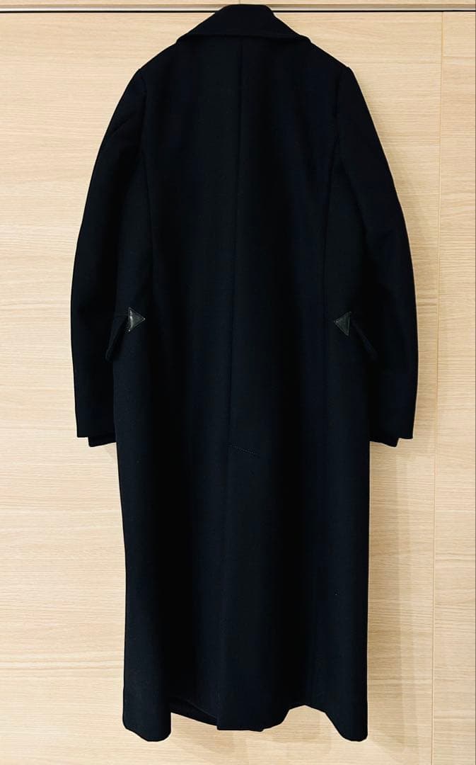 【ほぼ未使用】お値下げ中！ナイジェルケーボン 《ロングPコート》ダークネイビー