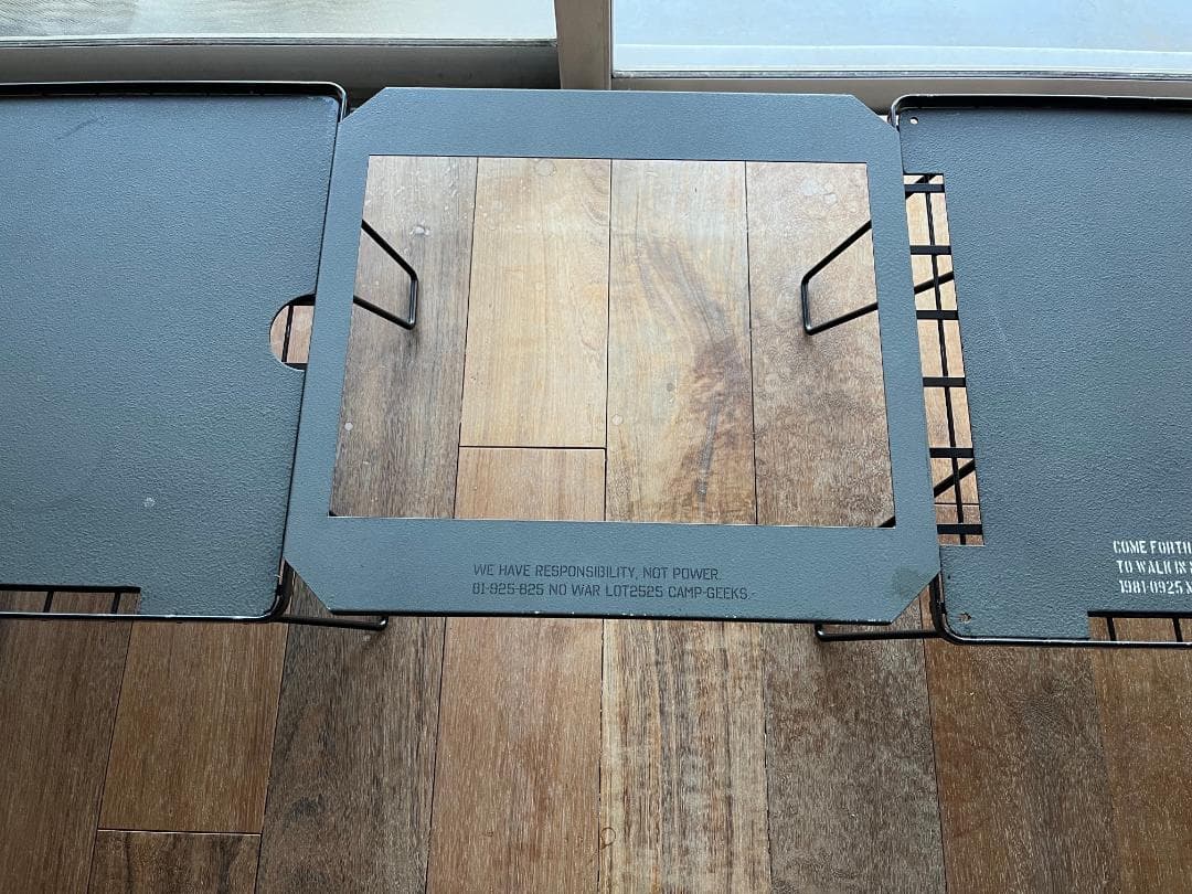 CAMP GEEKS 連結用天板セット フィールドラック2台 天板2枚